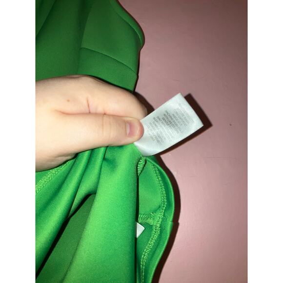 New York & Company green one shoulder top size large - Picture 4 of 5